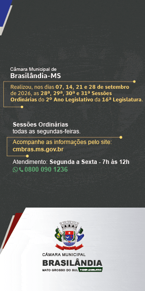 CÂMARA MUNICIPAL DE BRASILÂNDIA - setembro
