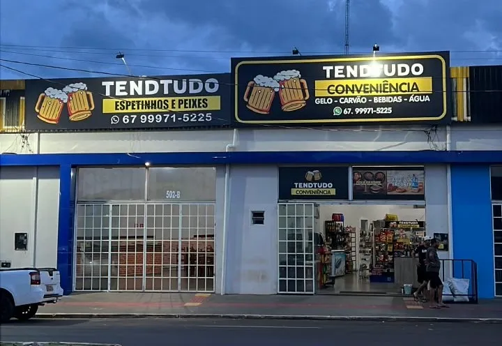 TendTudo reúne restaurante, espetinhos, peixes e conveniência em Bataguassu (MS)